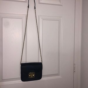 Crossbody Bag leather black